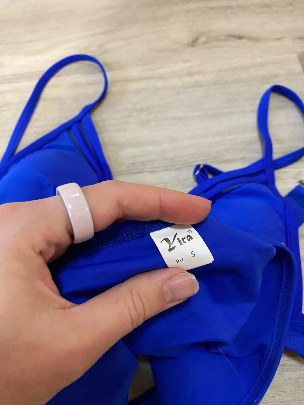 Dippin' Daisy's Royal Blue Strappy One-Piece Swimsuit